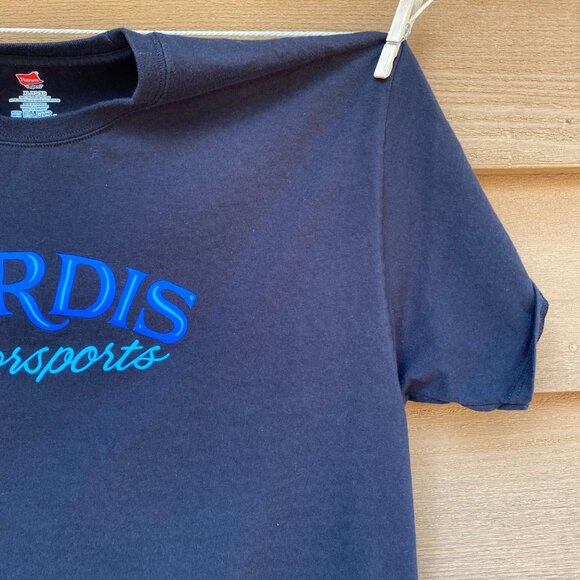 Hanes 2014 Marisa Motorsports Nostalgia Alcohol Dragster March Meet Champion Bla - Picture 3 of 14